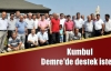 Kumbul Demre'de destek istedi