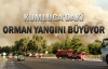 Kumluca'daki orman yangını büyüyor