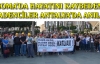 Soma’da hayatını kaybeden madenciler Antalya’da anıldı