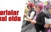 Tarlalar okul oldu