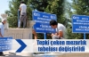 Tepki çeken mezarlık tabelası değiştirildi