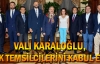 Vali Karaloğlu, STK temsilcilerini kabul etti