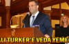 Vali Muammer Türker'e veda yemeği