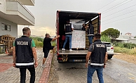 Alanya’da 5 bin 236 şişe kaçak içki ele geçirildi