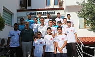 Kaş Belediye Spor güreş takımı Edirne'ye uğurlandı