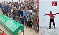 Rusya'da hayatını kaybeden dağcı Antalya'da son yolculuğuna uğurlandı