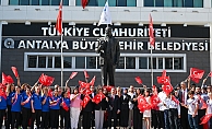 Büyükşehir Belediyesi'nde 19 Mayıs coşkusu törenle başladı