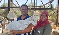 Bayramın en şanslı keçisi kesilmekten kurtuldu