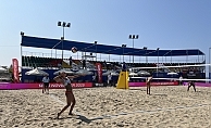 Dünya Plaj Voleybolu Pro Tur'un Alanya etabı başladı