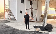 Güzelyurt Mahallesi kapalı pazar yeri açılmadan tahrip edildi