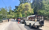 Jandarmadan safari araçlarına kapsamlı denetim