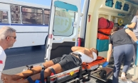 Antalya'da tır ile çarpışan bisikletli yaralandı