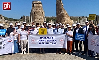  Perge’de sağlık için yürüdüler