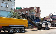 100. Yıl Bulvarı’nda asfalt çalışması