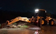 Aksu Belediyesi’nden afete anında müdahale