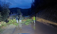 Antalya Gündoğmuş'ta dereler taştı, piknik alanları su altında kaldı