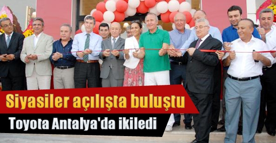 Toyota Antalya'da ikiledi