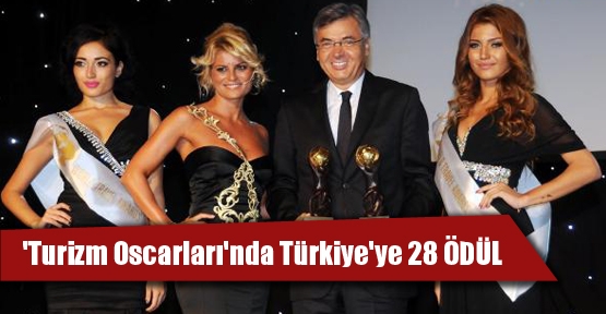 'Turizm Oscarları'nda Türkiye'ye 28 ÖDÜL