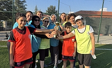 Dünyanın en iyi turizm köyü seçilen Ormana'da kadınlar futbolda buluştu