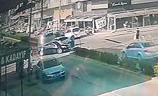 Manavgat'ta 15 dakika arayla aynı kavşakta iki kaza: 1 yaralı