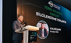 Antalya'da 'Yerel Kalkınma Hamlesi' tanıtıldı, yeni teşvik modeli anlatıldı