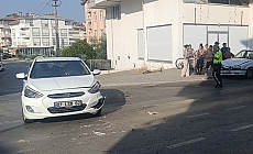 Manavgat’ta iki otomobil çarpıştı: 1 yaralı