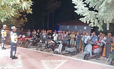 Eğirdir’de motosiklet sürücülerine trafik semineri