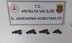 Aksu'da kaçak silah operasyonu!
