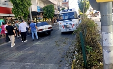 Kırmızı ışık ihlali kazayı beraberinde getirdi