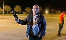  Sürücüsü alkollü çıkan otomobildeki yolcudan gazetecilere: "Haberin konusu nedir"