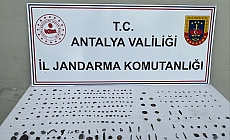  Antalya'da 281 adet tarihi eser ele geçirildi