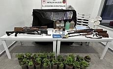  Alanya'da uyuşturucu operasyonu: Sıvı metamfetamin ve kenevir ele geçirildi