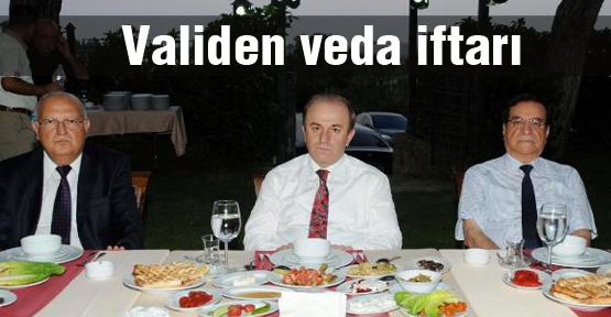 Validen veda iftarı