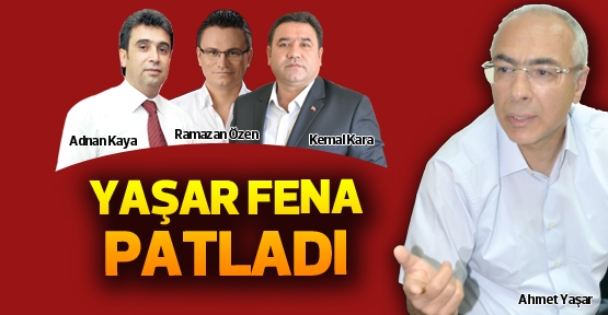 Yaşar fena patladı