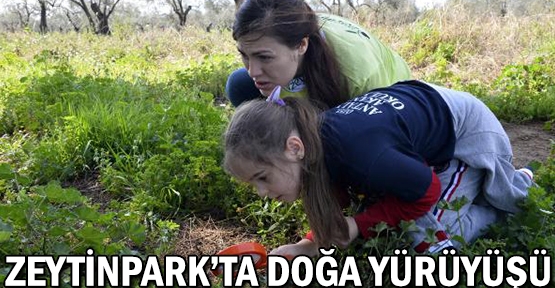 Zeytinpark'ta doğa yürüyüşü